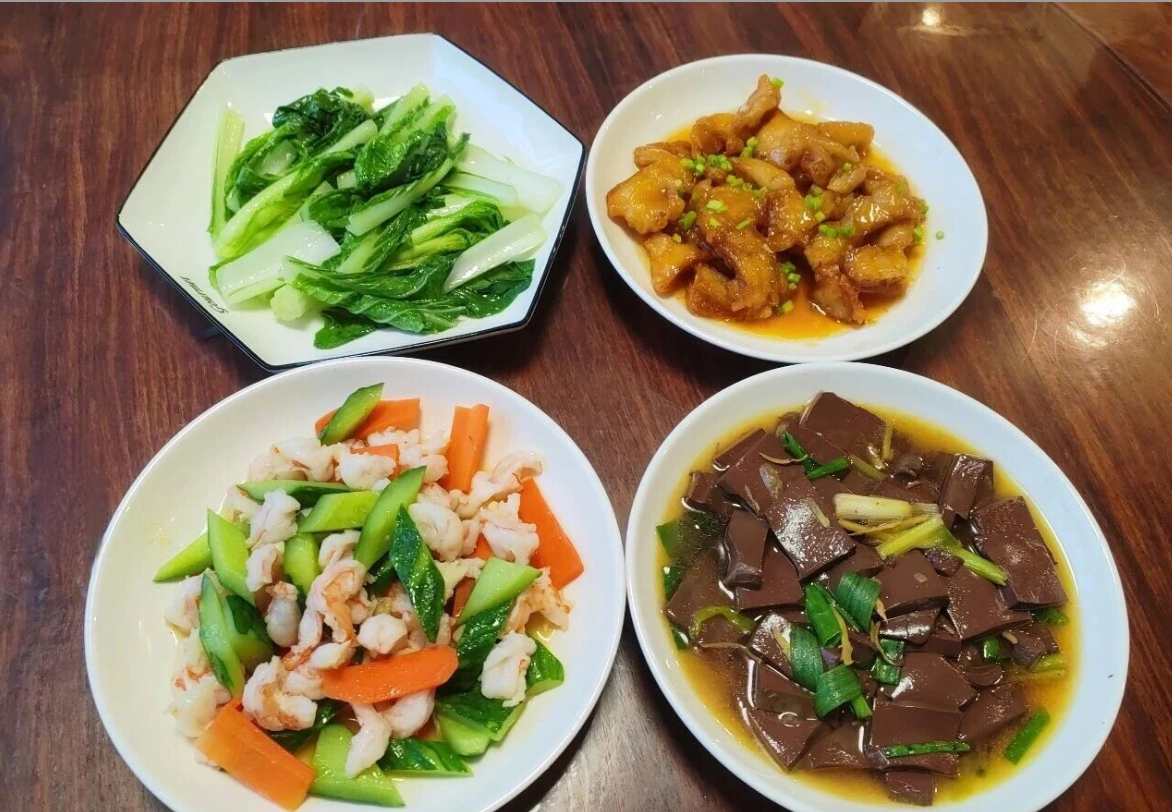 Cantonese Light Dinner Menu for Three