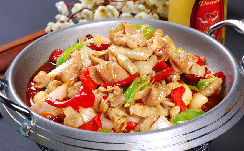 Classic Hunan dish: Dry Pot Fatty Intestines