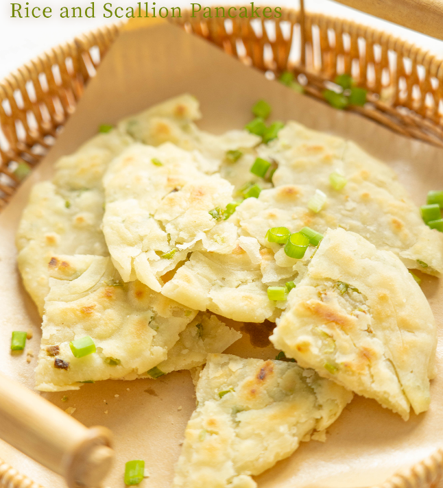 Gluten-Free Rice Flour Scallion Pancake