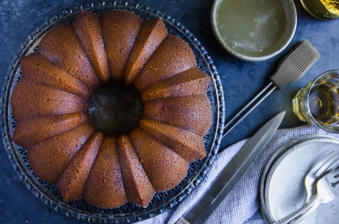 Gluten-Free Vanilla Rum Pound Cake