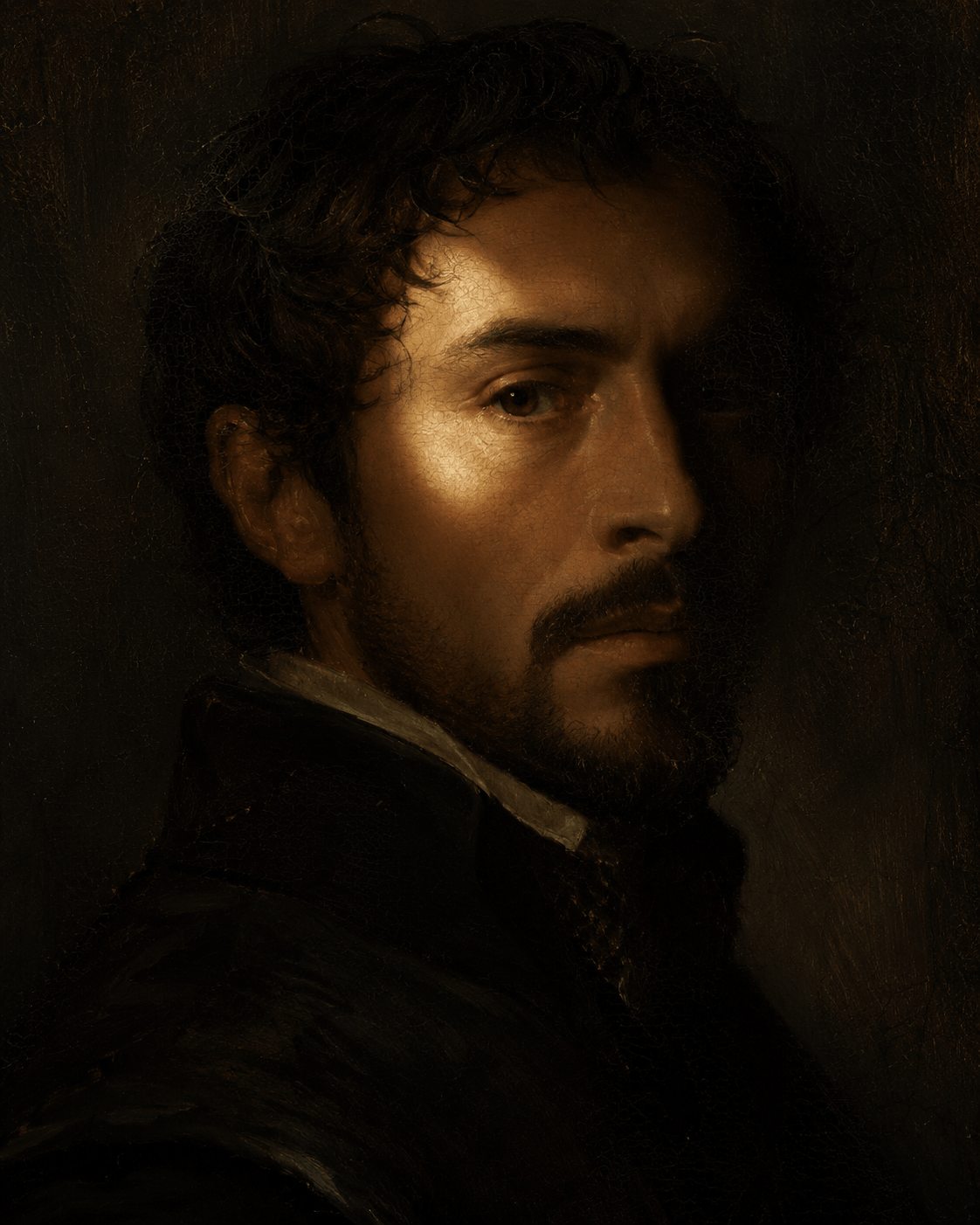 Dramatic Rembrandt Lighting