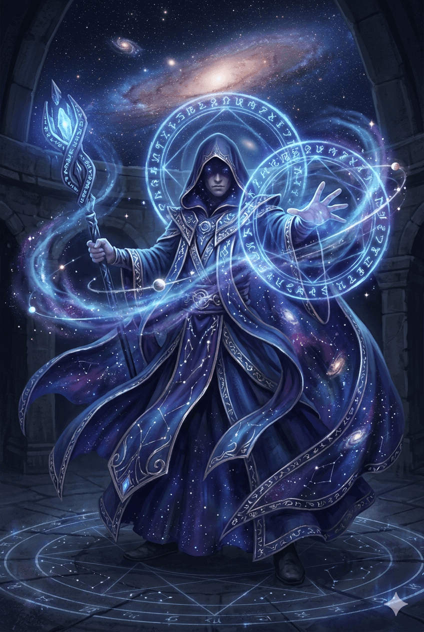 Astral Mage Casting